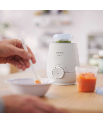 Уред за затопляне на кърма и бебешка храна Premium Philips AVENT SCF358/00