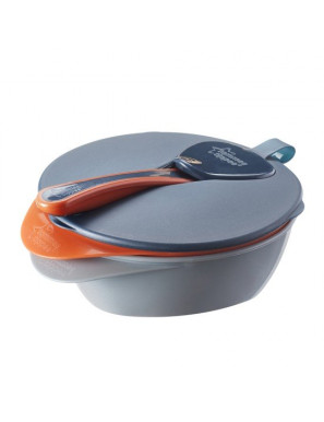 Tommee Tippee Купи за храна с капак и лъжица 6м+ (2...
