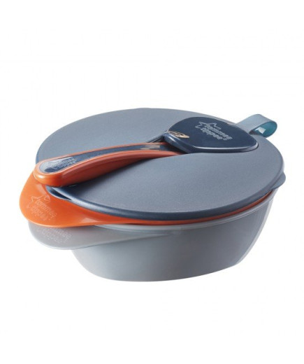 Tommee Tippee Купи за храна с капак и лъжица 6м+ (2 бр./оп.) 44671851