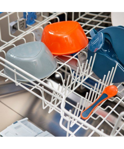 Tommee Tippee Купи за храна с капак и лъжица 6м+ (2 бр./оп.) 44671851