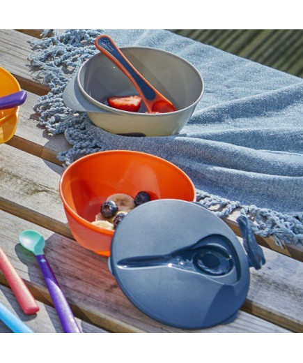 Tommee Tippee Купи за храна с капак и лъжица 6м+ (2 бр./оп.) 44671851