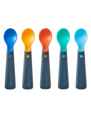 Комплект от 5 броя лъжички за самостоятелно хранене от...