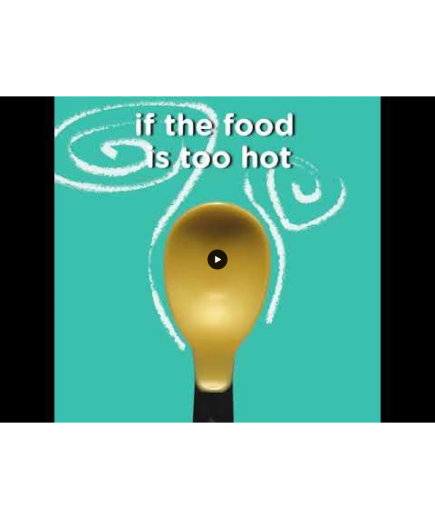 Комплект от 4 броя Термосензорни лъжици Tommee Tippee с удължени дръжки, 4м+