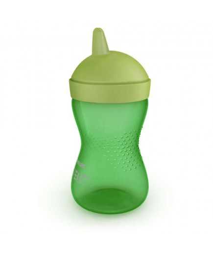 Philips AVENT Неразливаща се чаша с твърд накрайник 300 мл, 18м+, ЗЕЛЕНА SCF804/03