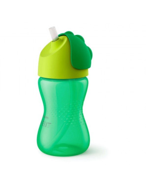 Philips AVENT Чаша със сламка 300 мл, 12м+, ЗЕЛЕНА SCF798/01