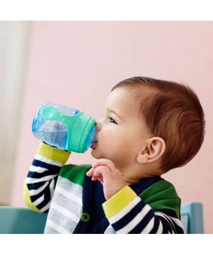 Philips AVENT Чаша за лесен преход с дръжки 6м+, 200 мл, СИНЯ SCF551/05