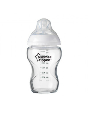 Самостерилизиращо се стъклено шише за хранене Natural...