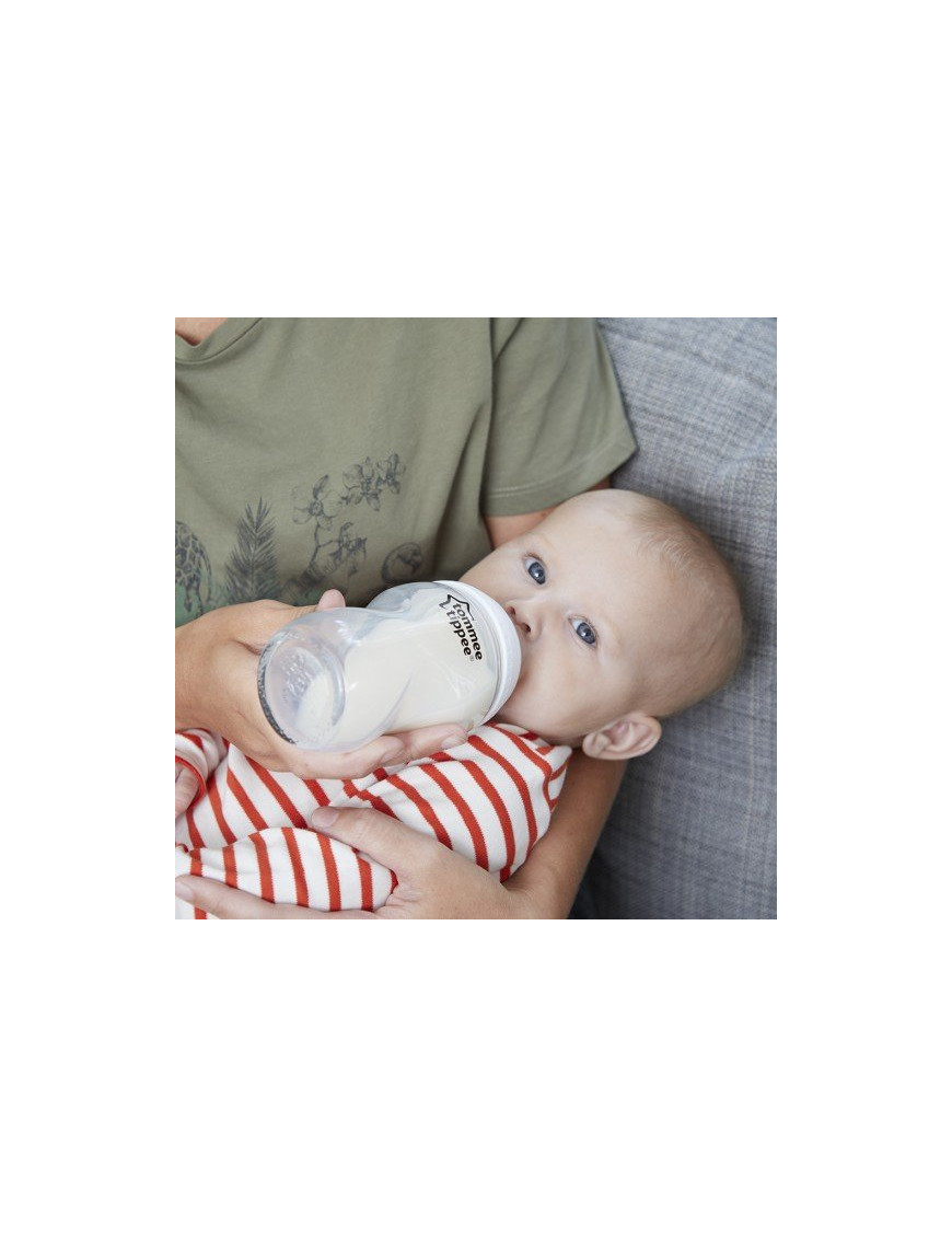 Самостерилизиращо се стъклено шише за хранене...