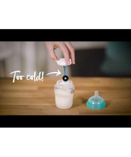 Tommee Tippee Шише за хранене Advanced Anti-Colic 3м+, 340 мл, Синьо с декорация 42257875