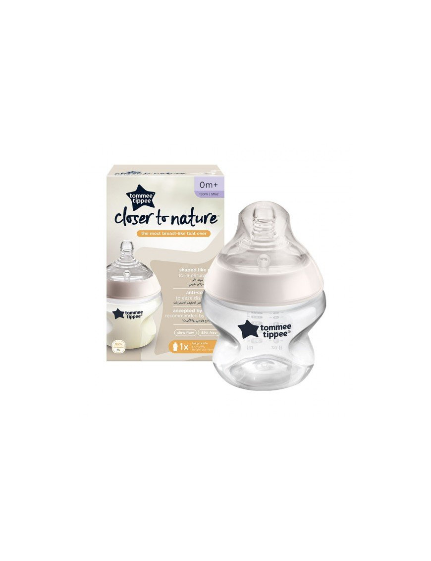 Бебешко шише за хранене Tommee Tippee Natural...