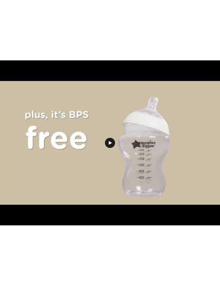 Бебешко шише за хранене Tommee Tippee Natural...