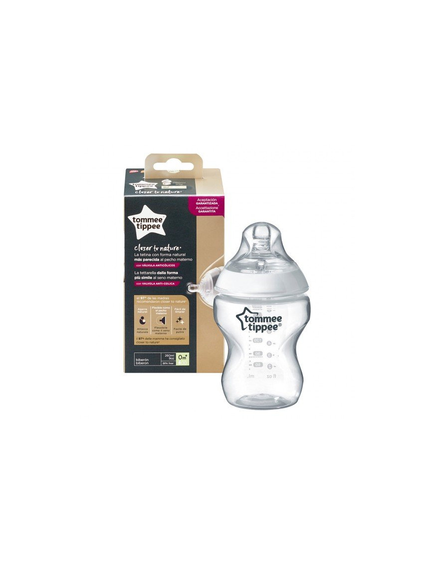 Бебешко шише за хранене Tommee Tippee Natural...