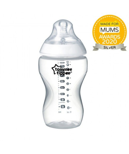 Шише за хранене от серията Closer to Nature, 340 мл, 3м+