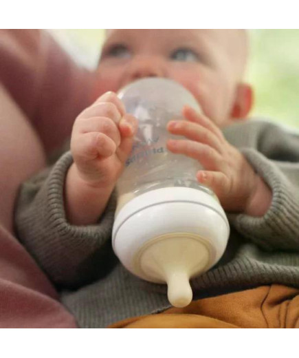 Комплект от 2 бр. Биберони без протичане Philips AVENT Natural Response SCY962/02, Поток 2, 0м+