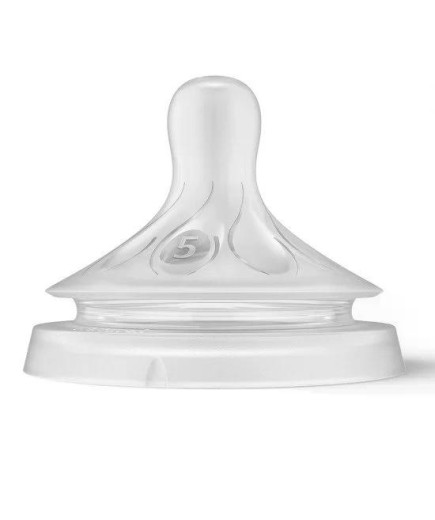 Комплект от 2 бр. Биберони без протичане Philips AVENT Natural Response SCY965/02, Поток 5, 6м+