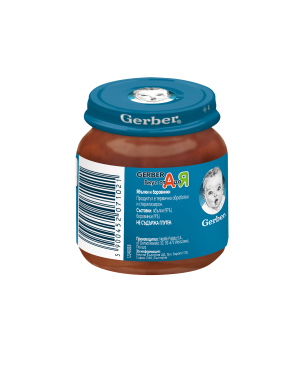 Gerber Храна за бебета, Пюре от ябълки и боровинки, моето... 2