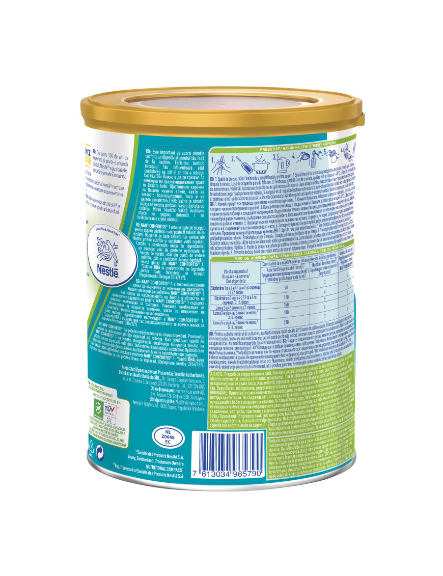 Nestlé® NAN ® Comfortis 1,от момента на...