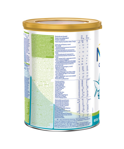 Nestlé® NAN ® Comfortis 2, след 6-ия месец, Висококачествено обогатено  преходно мляко на прах, 800g, метална кутия