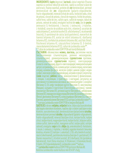 Nestlé® NAN ® Comfortis 2, след 6-ия месец, Висококачествено обогатено  преходно мляко на прах, 800g, метална кутия