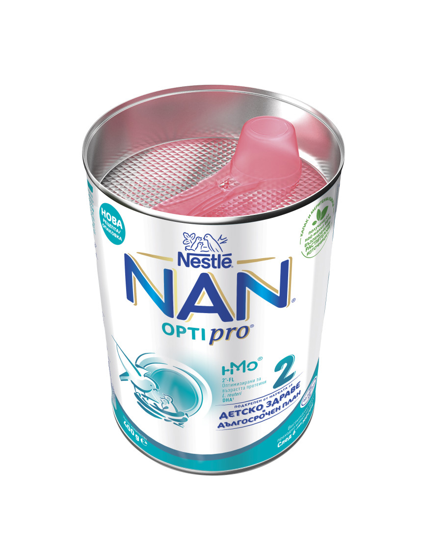 Nestlé NAN OPTIPRO 2 HM-O, 6+ месеца, Обогатено...