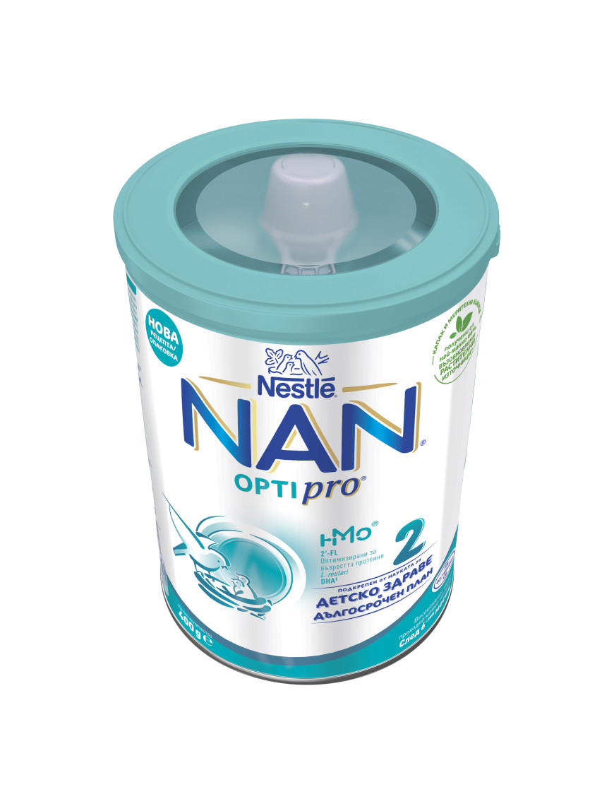 Nestlé NAN OPTIPRO 2 HM-O, 6+ месеца, Обогатено...