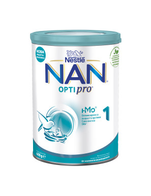 Nestlé NAN OPTIPRO 1 HM-O, От раждането, Обогатено мляко...