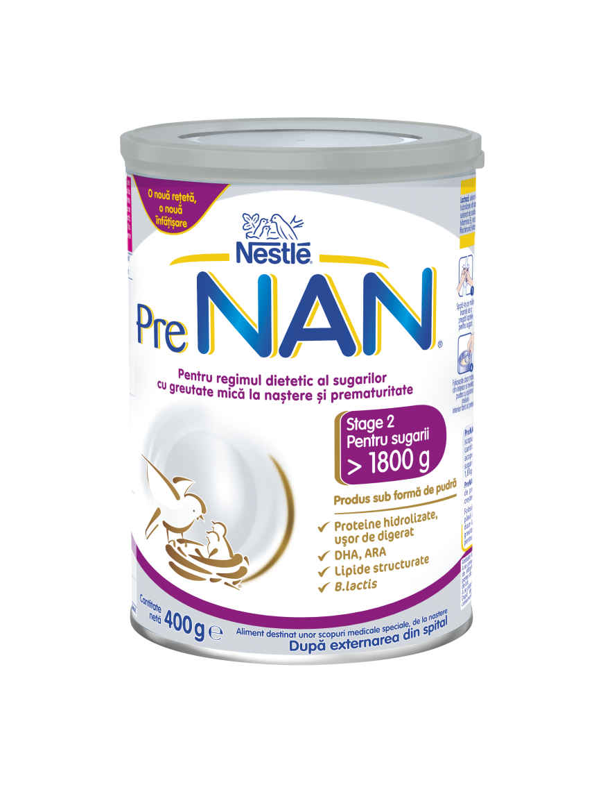 Nestlé® PreNAN® Етап 2, за новородени над 1...