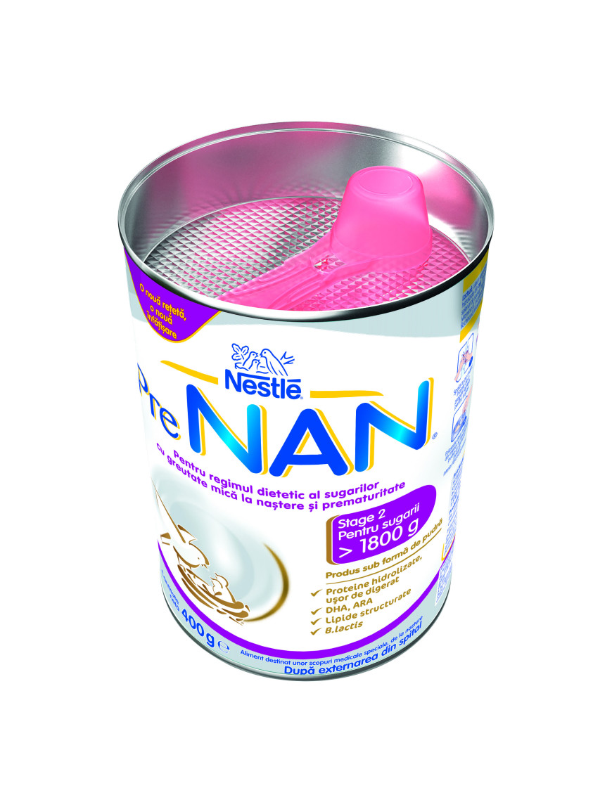 Nestlé® PreNAN® Етап 2, за новородени над 1...
