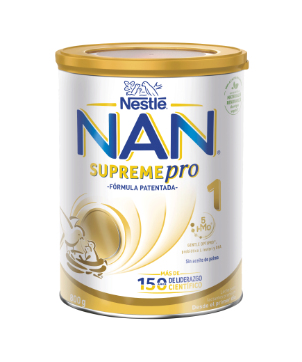 Nestlé NAN SUPREME 1, От раждането, Обогатено мляко на прах, кутия, 800g