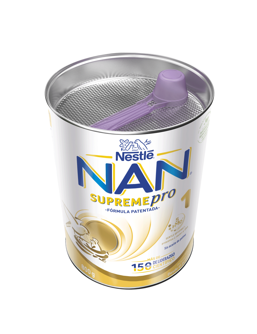 Nestlé NAN SUPREME 1, От раждането, Обогатено...