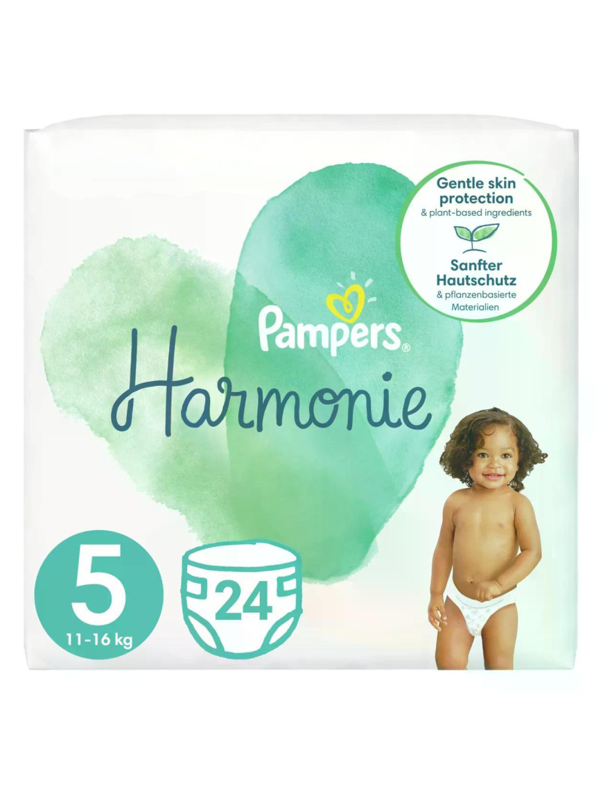 PAMPERS Harmonie Джуниър, пелени, S5, 24бр.