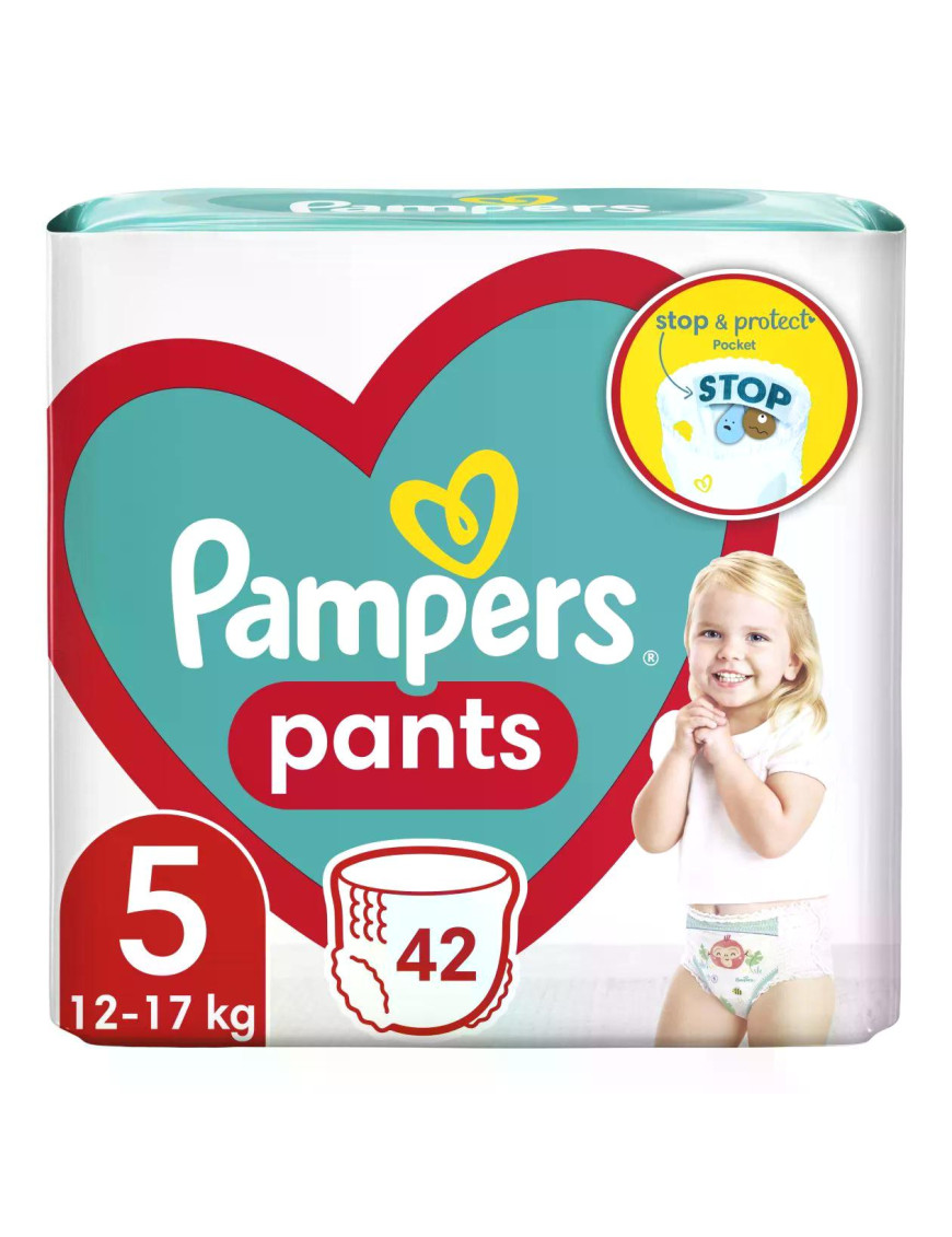 PAMPERS VPP Джуниър, гащички, S5, 42бр.