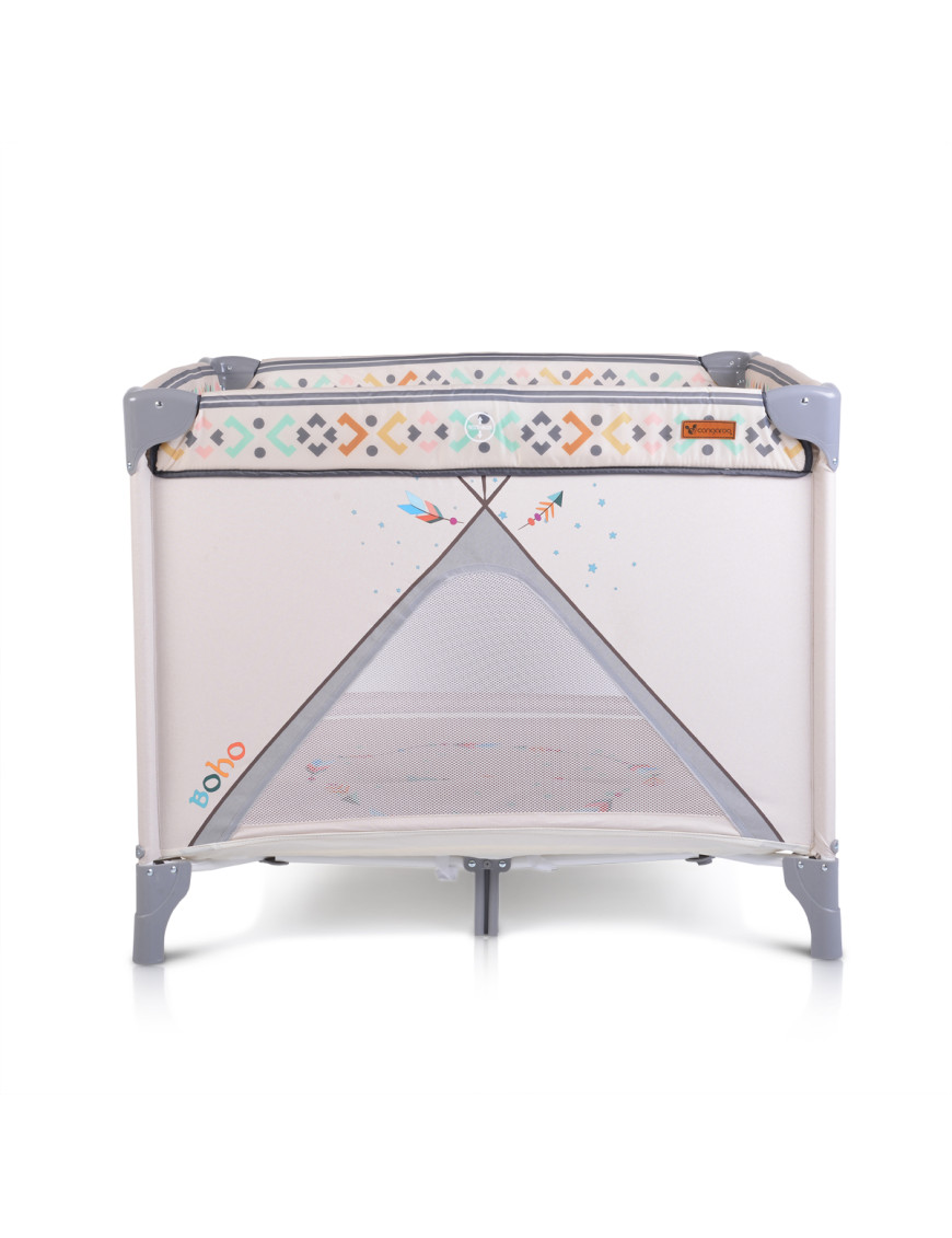 Детска кошара за игра Boho бежов