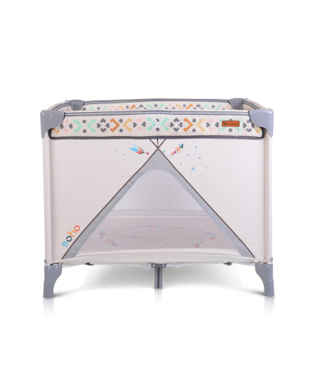 Детска кошара за игра Boho бежов