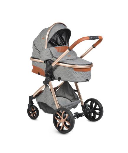 Комбинирана детска количка Alma тъмносив