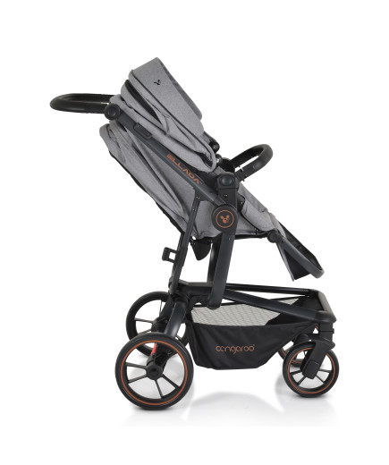 Комбинирана детска количка Ellada 2в1 сив