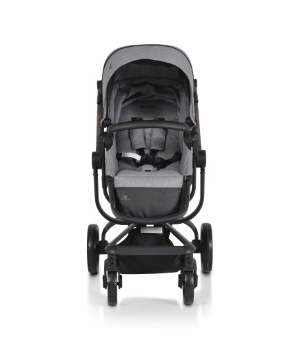 Комбинирана детска количка Ellada 2в1 сив