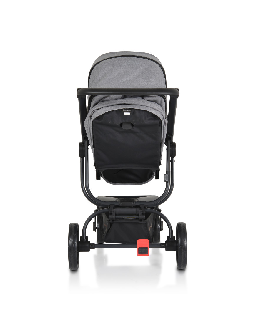 Комбинирана детска количка Ellada 2в1 сив