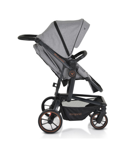 Комбинирана детска количка Ellada 2в1 сив