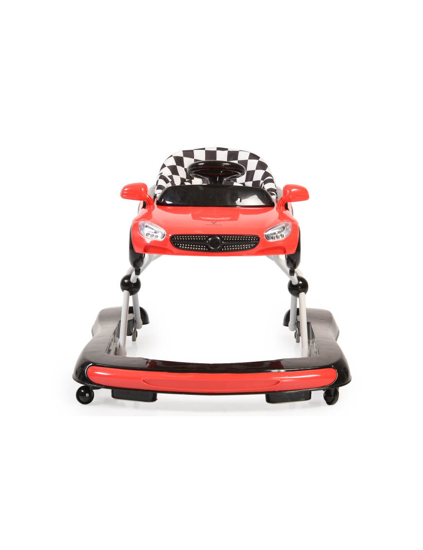 Проходилка Cabrio 2в1 червен