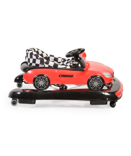 Проходилка Cabrio 2в1 червен