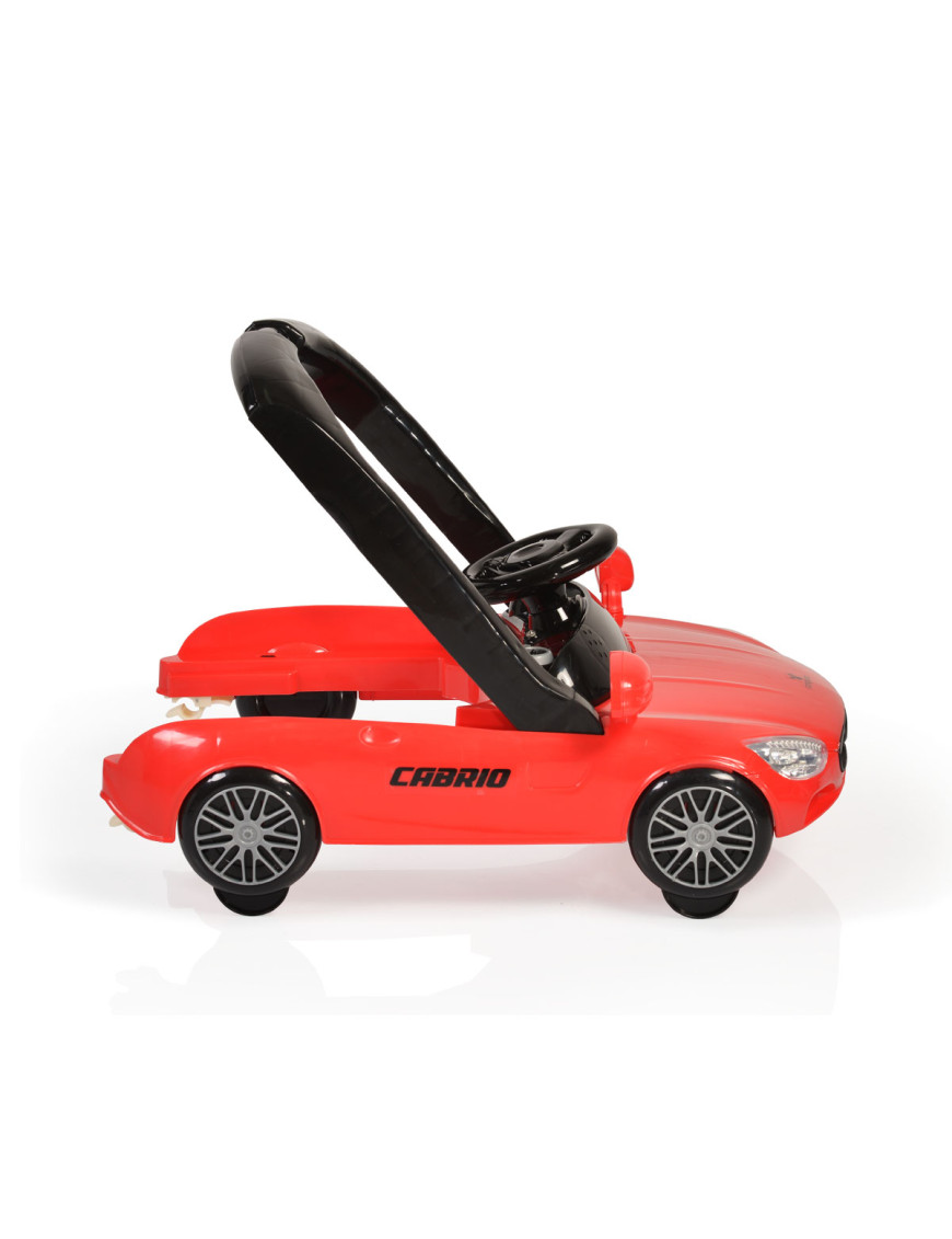 Проходилка Cabrio 2в1 червен