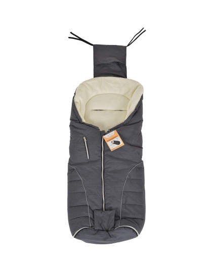Термочувал за количка Snuggle графит