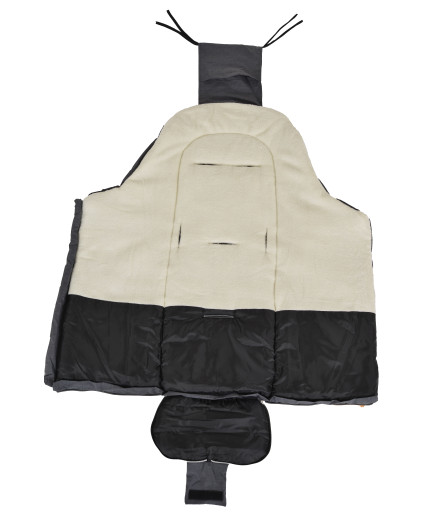 Термочувал за количка Snuggle графит