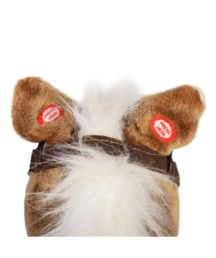 Люлка плюшена кон Chipper кафе