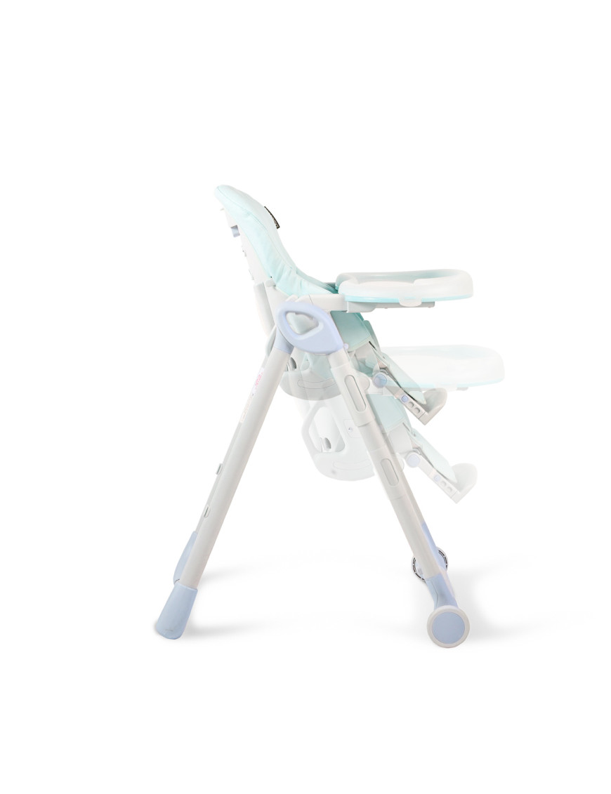 Детски стол за хранене I Eat светло син