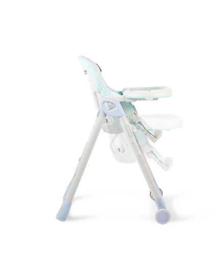 Детски стол за хранене I Eat светло син