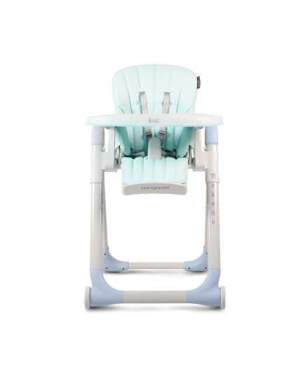 Детски стол за хранене I Eat светло син