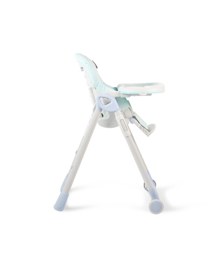 Детски стол за хранене I Eat светло син