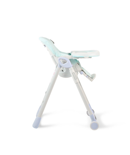 Детски стол за хранене I Eat светло син